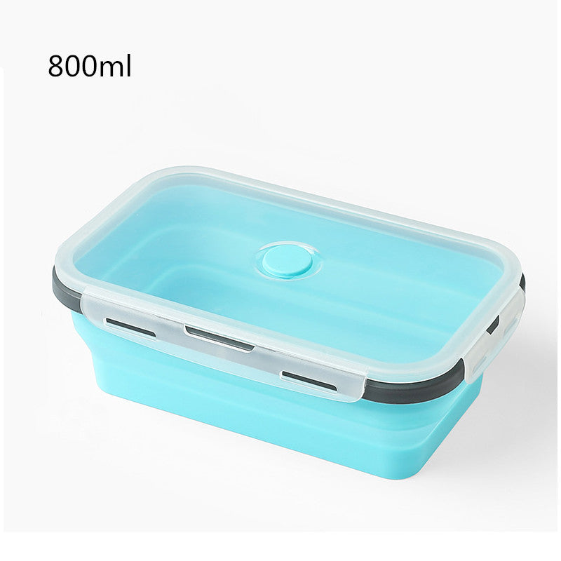 4-Piece Collapsible Folding Lunch Box Set – Space-Saving & Leak-Proof